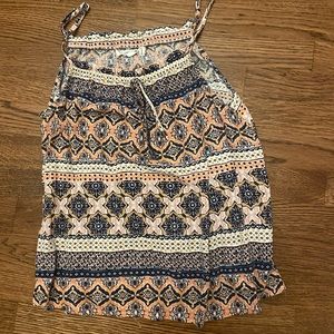 Multi-patterned tank top